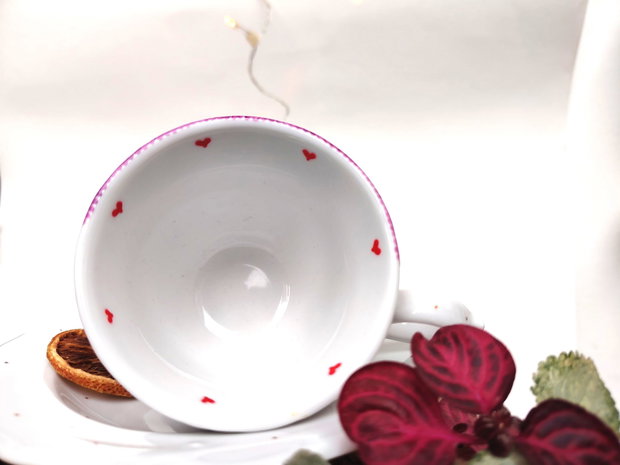 Purple Ocean of Joy - Artă în Ceai și cafea - Nature and Colors Collection