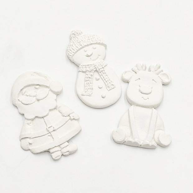 Set figurine de Craciun pentru pictat, Fcp 003
