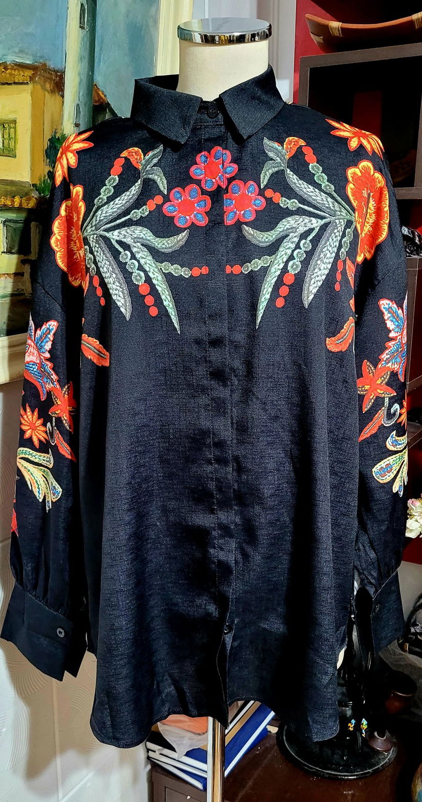 Bluza  florala cod 59