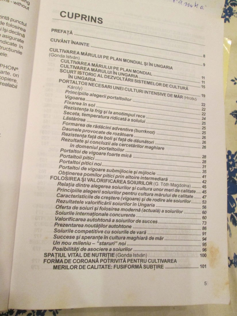 2003 Cultura eficienta a marului