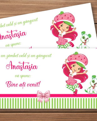 Plicuri bani botez Căpșunica