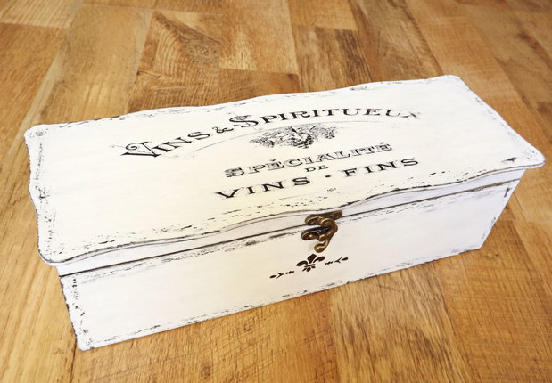 Cutie de vin handmade