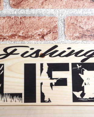 Panou decorativ "Fishing Life"