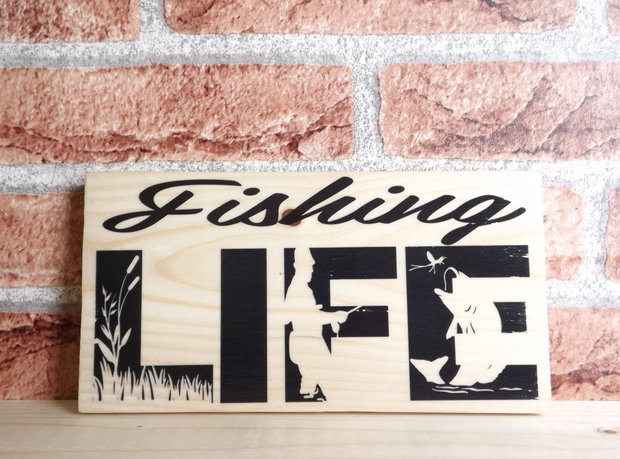 Panou decorativ "Fishing Life"