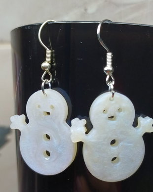 Cercei handmade om de zapada