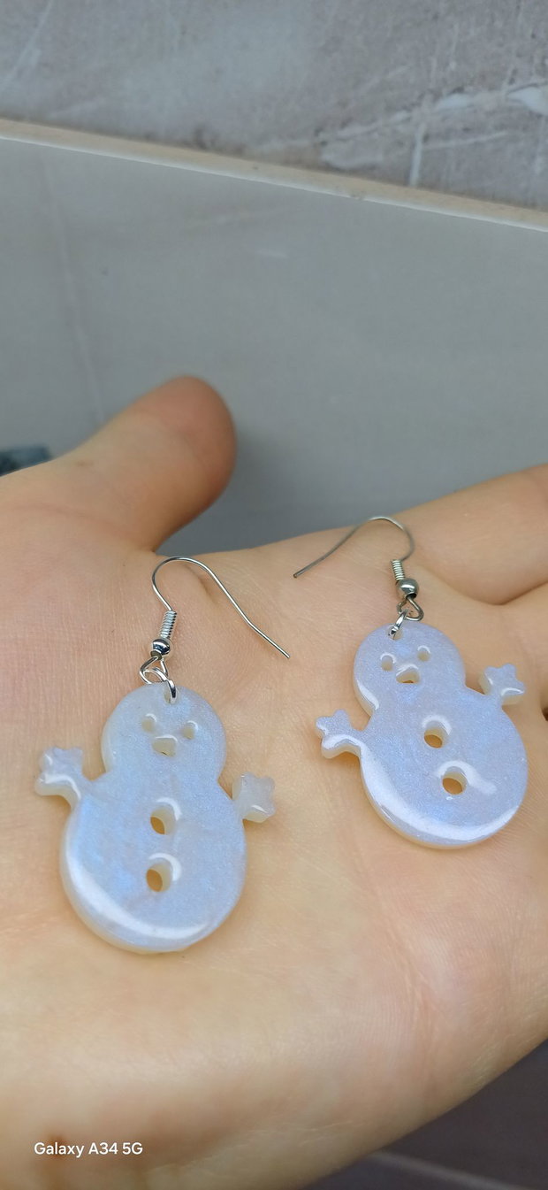 Cercei handmade om de zapada