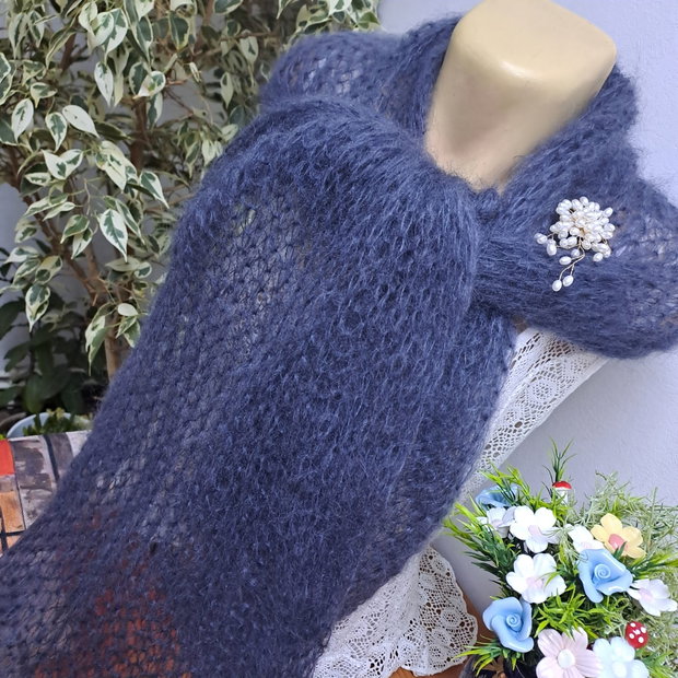 Fular din mohair