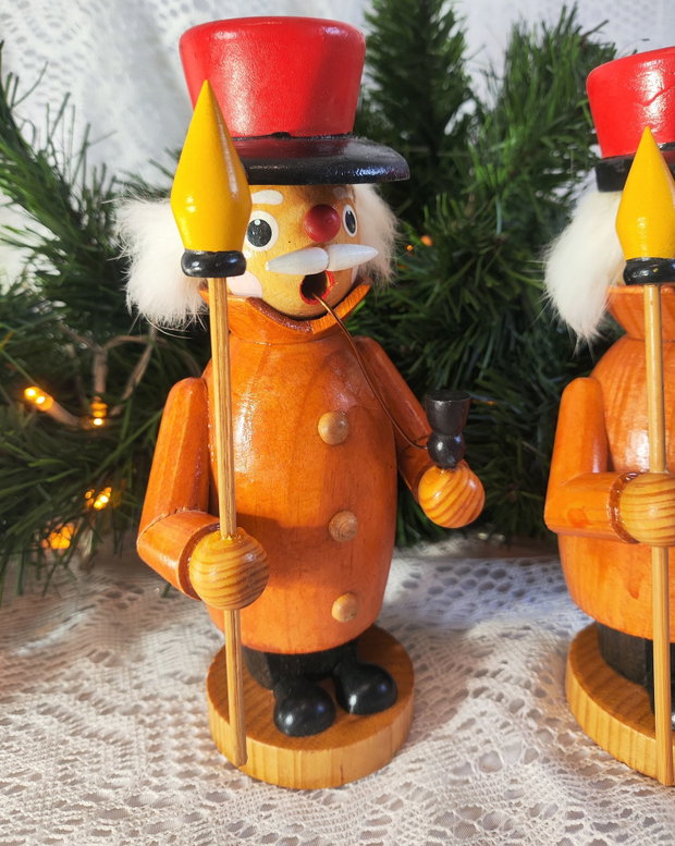 Set de 2 figurine vintage- Räuchermännchen