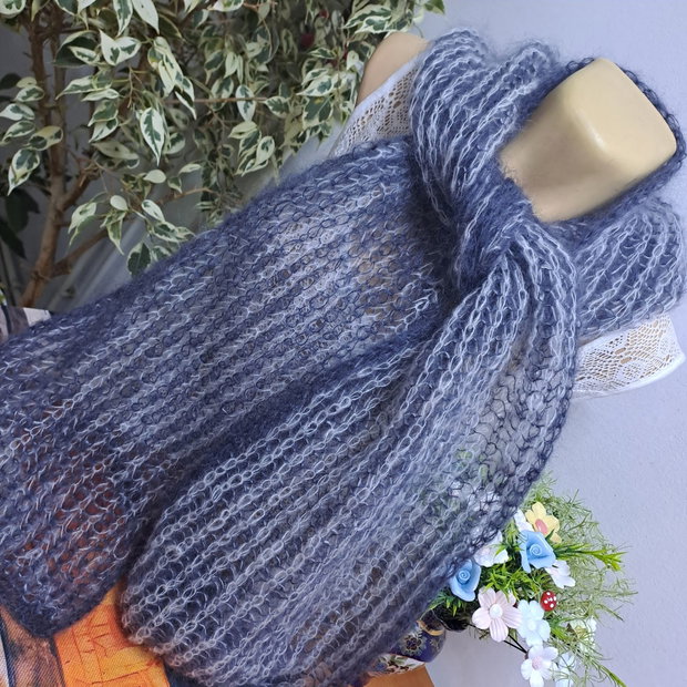 Fular din mohair