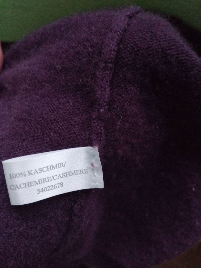 Cardigan cashmere, fucsia