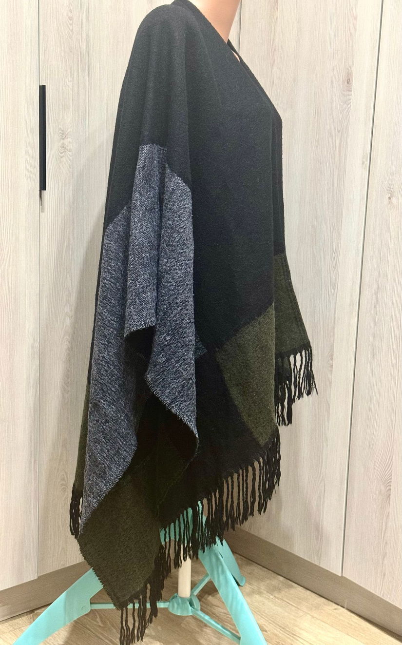 Poncho double face