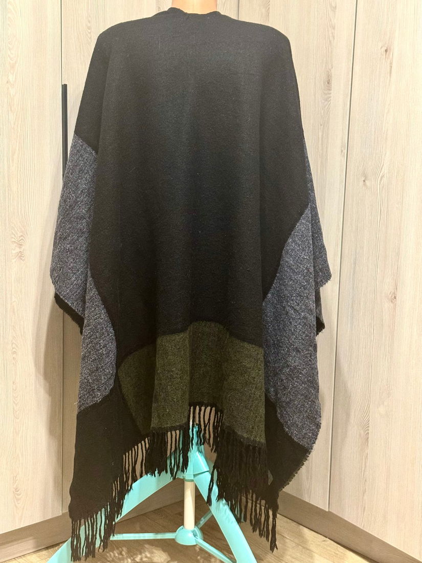 Poncho double face