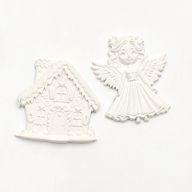 Set figurine de Craciun pentru pictat, Fcp 006