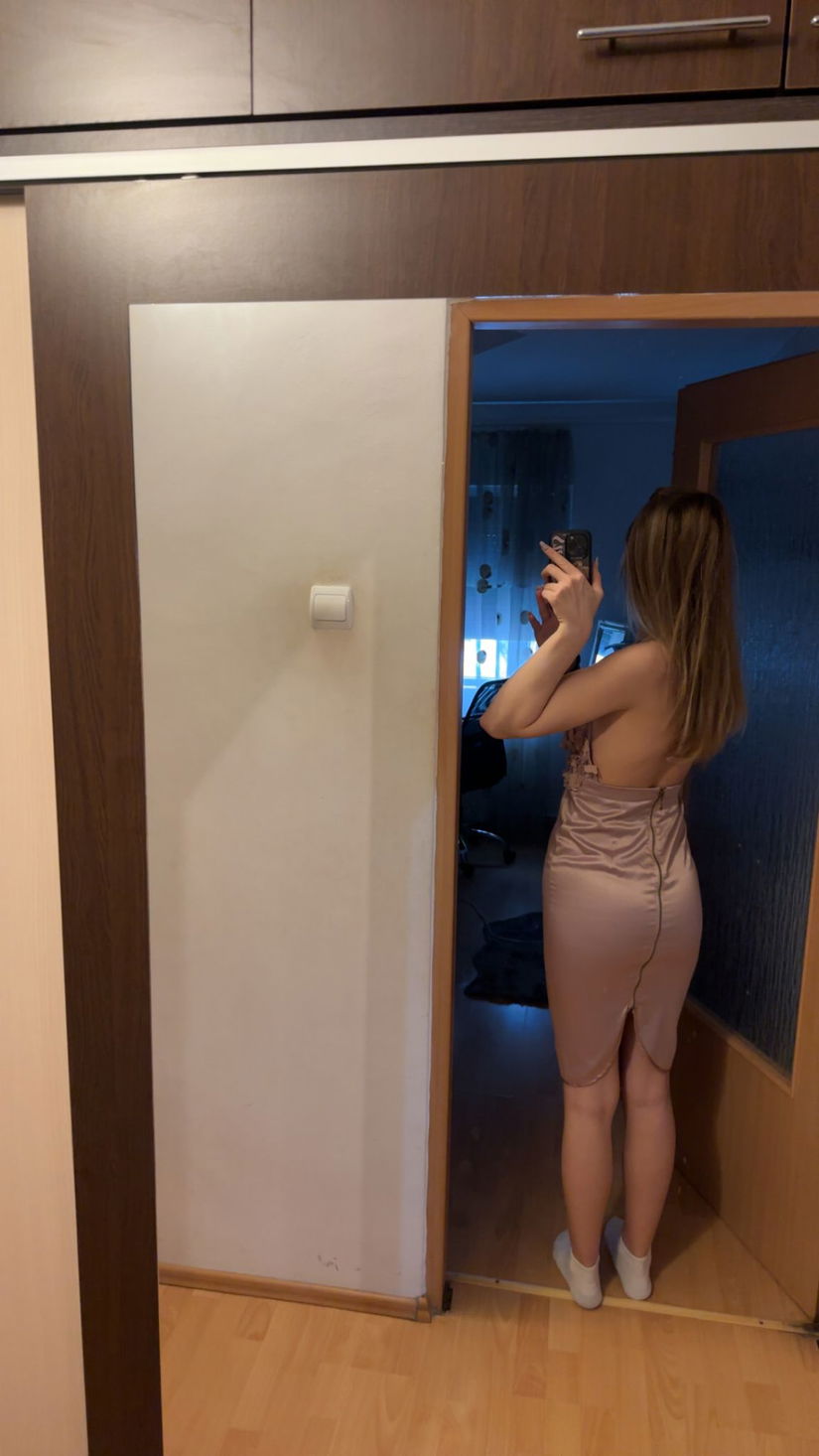 Rochie bby roz pudră