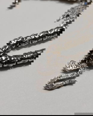 Bijuterii de colecție dodo pomellato autentice Italia ,aur alb 18 k diamante 0.10k