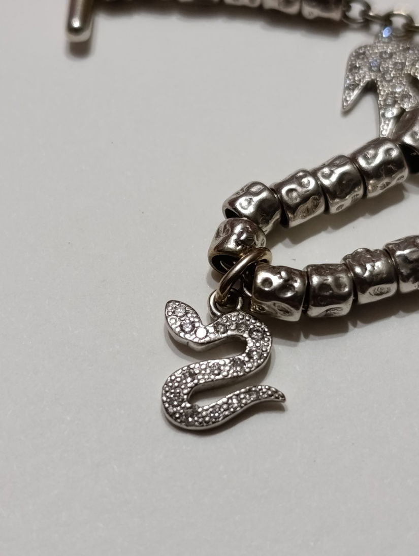 Bijuterii de colecție dodo pomellato autentice Italia ,aur alb 18 k diamante 0.10k