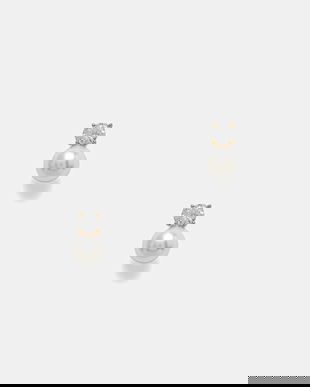 EDBLAD cercei placați cu aur Luna 123868