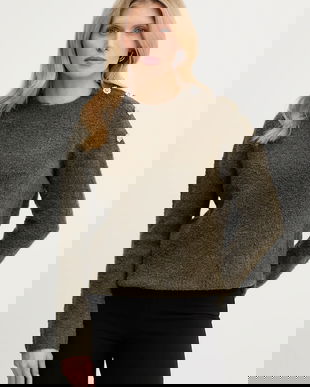 Morgan pulover din amestec de lână MBULLE culoarea bordo, MBULLE