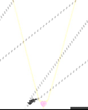 Tous colier din argint placat cu aur 1004335200