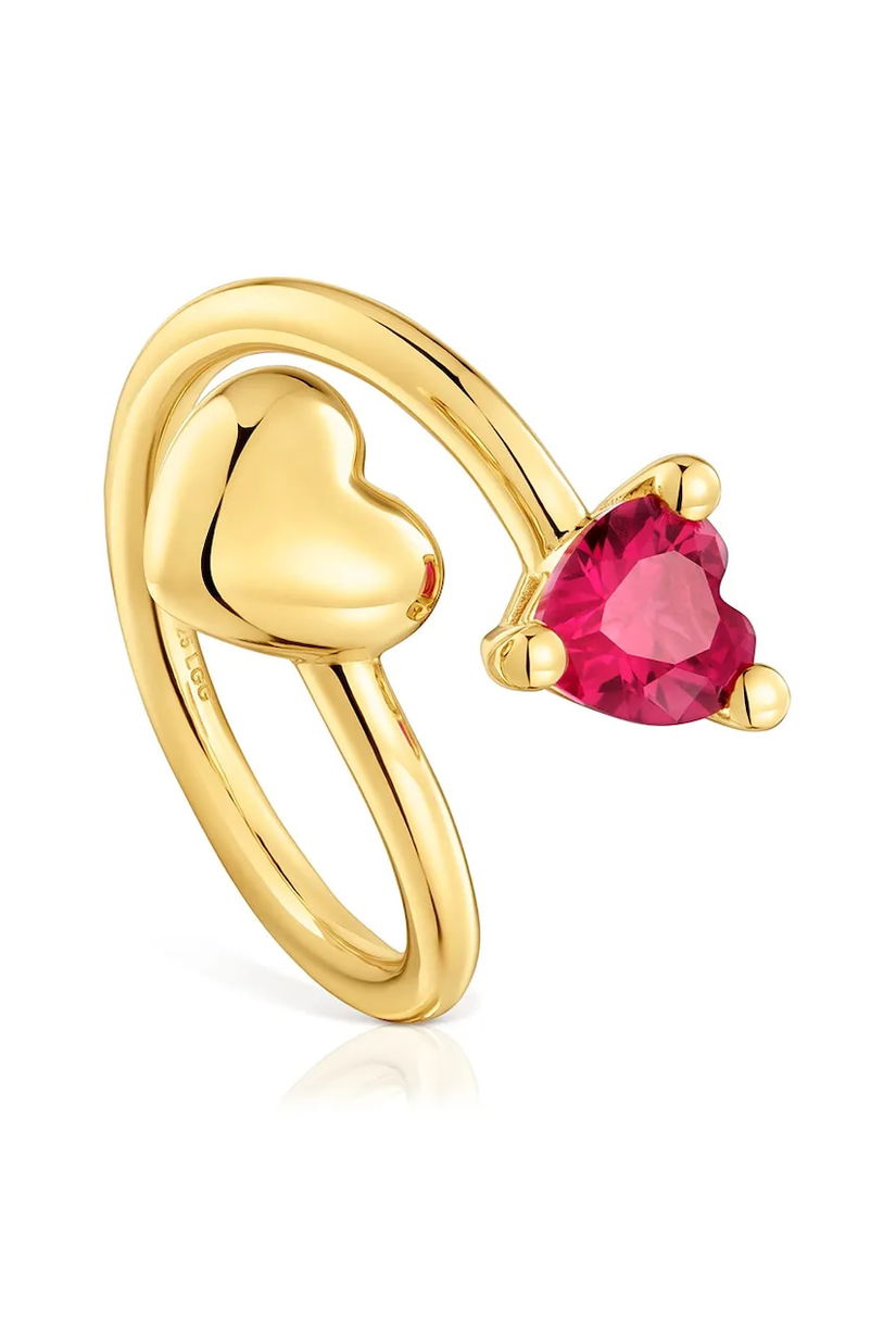 Tous inel de argint placat cu aur 11 1004327011