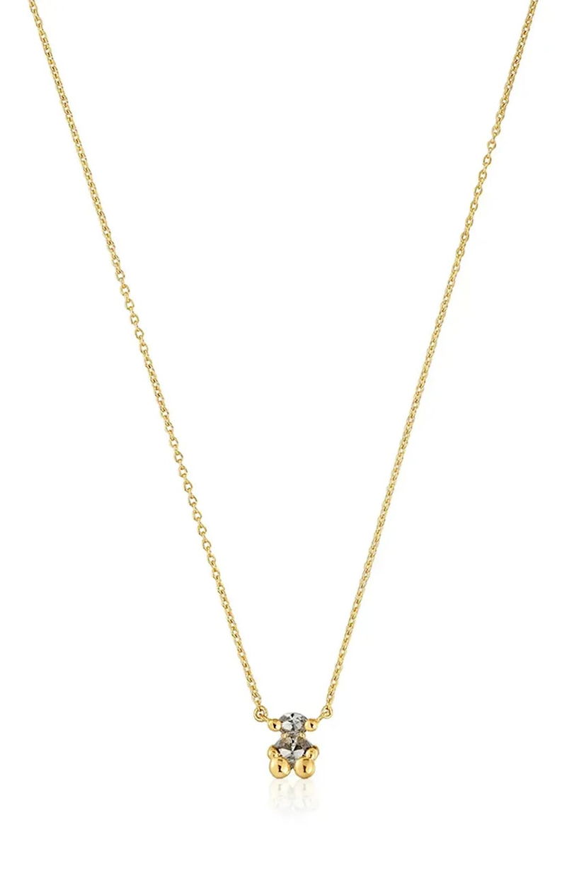 Tous colier din argint placat cu aur Bold Bear Lab 1004254600