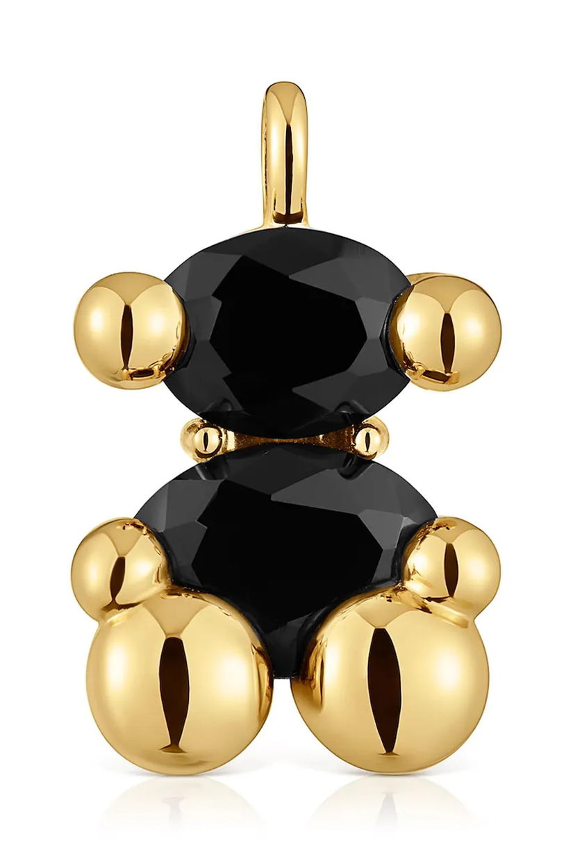 Tous pandantiv din argint placat cu aur Bold Bear Gem 1004225000