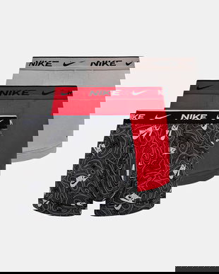 Nike boxeri 3-pack 000PKE1008