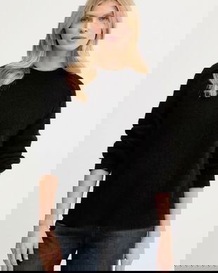 A.P.C. pulover Pull Naomie culoarea negru, WPABE.F23283