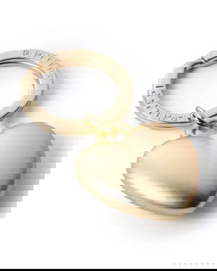 Philippi breloc My Heart 6,5 cm culoarea galben