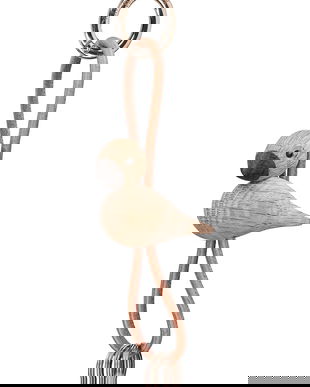 Kay Bojesen breloc culoarea galben