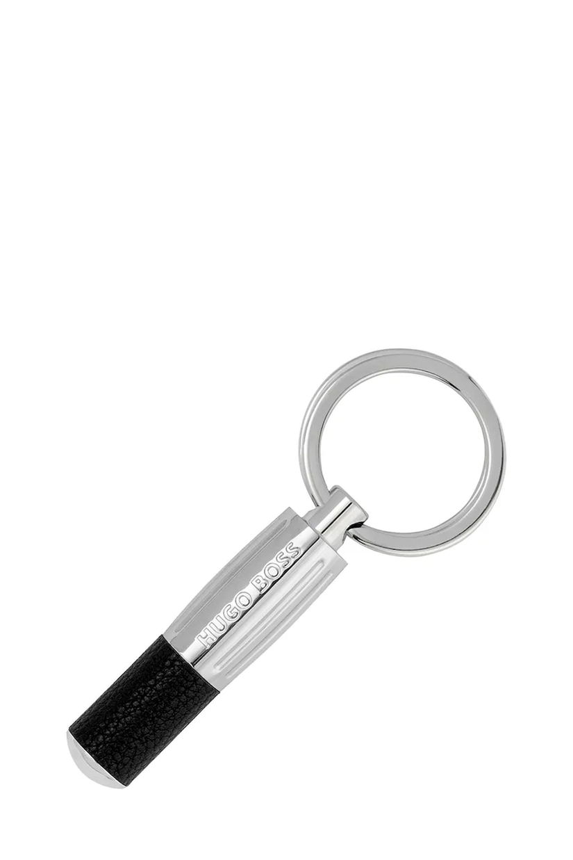 BOSS breloc Pure Iconic Black culoarea negru