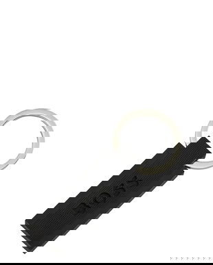 BOSS breloc Edge Iconic Black culoarea negru