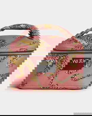 WOUF trusă cosmetică de călătorie Blush Leopard 20 x 12 x 15 cm