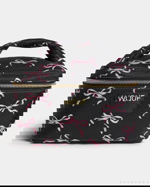 WOUF trusă cosmetică de călătorie Juliette 20 x 12 x 15 cm culoarea negru