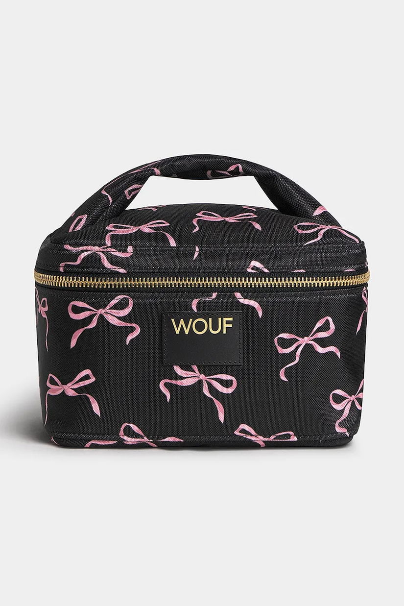 WOUF trusă cosmetică de călătorie Juliette 20 x 12 x 15 cm culoarea negru