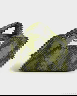 WOUF trusă cosmetică de călătorie Cobra 20 x 15 x 10 cm culoarea verde