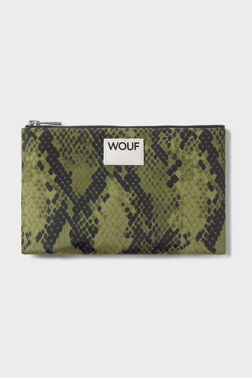 WOUF geantă .Cobra 21 x 13 x 2 cm culoarea verde