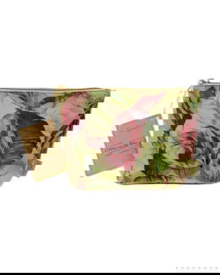 Danielle Beauty portfard Botanical Cream culoarea verde