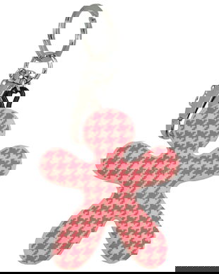 Mr & Mrs Fragrance breloc parfumat Peach & Rose culoarea roz