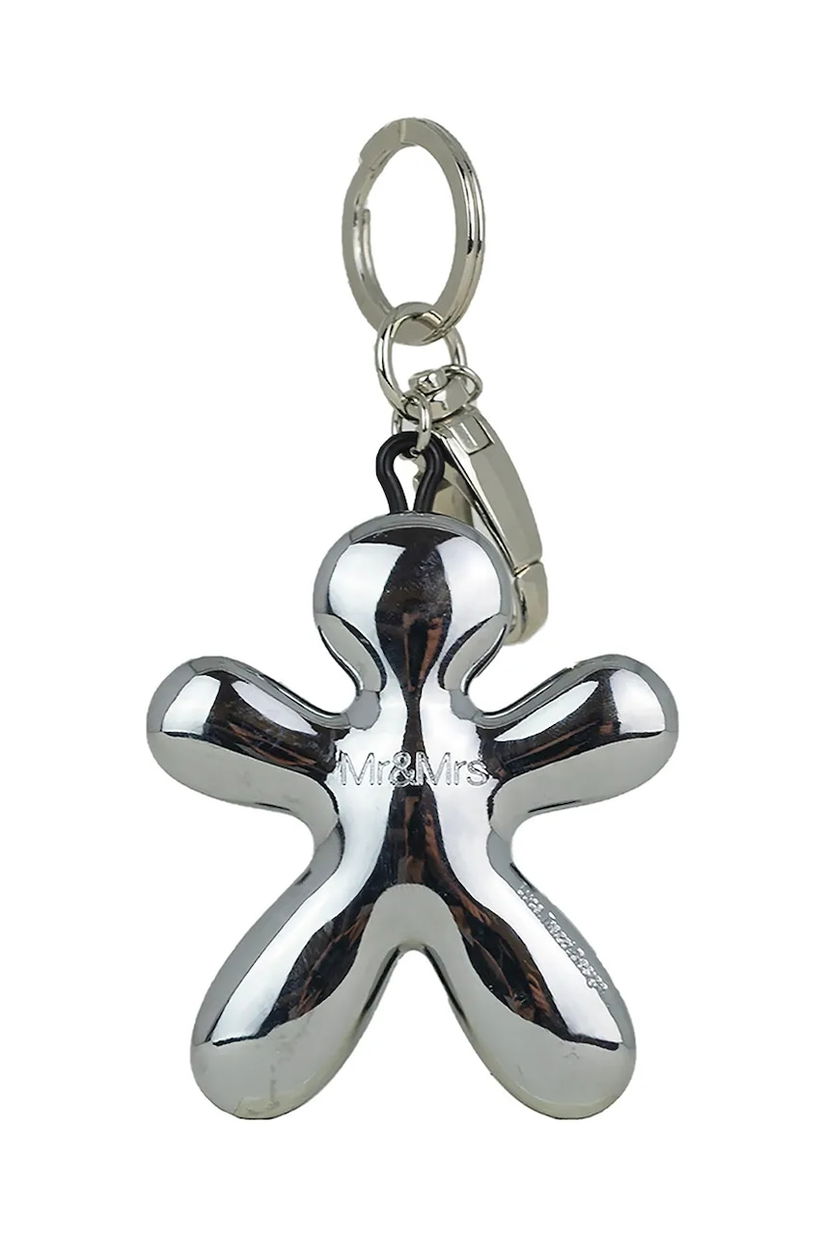 Mr & Mrs Fragrance breloc parfumat Miss Kelli Pure culoarea gri