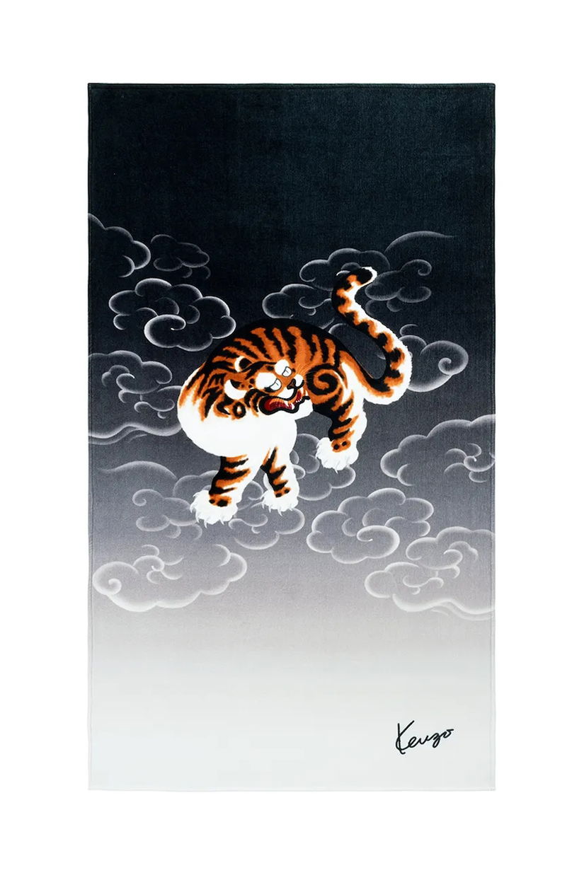 Kenzo prosop de plajă din bumbac KCLOUD 100 x 170 cm