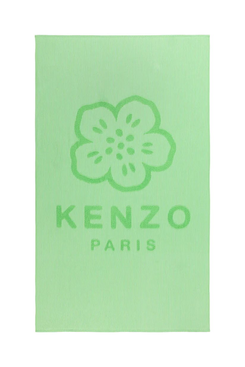 Kenzo prosop de plajă din bumbac KHANKO Pistachio 90 x 160 cm culoarea verde