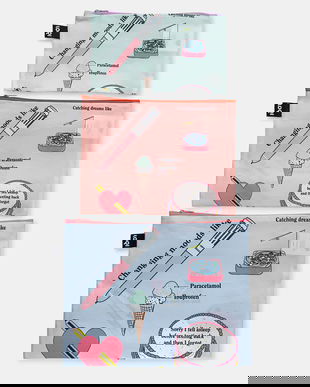 LOQI set de borsete Giulia Hartz 3-pack