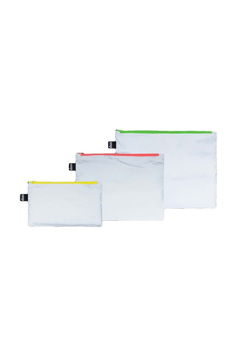 LOQI set de borsete Refletive Loqi Neon 3-pack