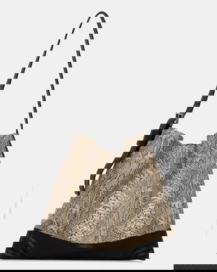 AllSaints poșetă de piele culoarea galben, W560XD