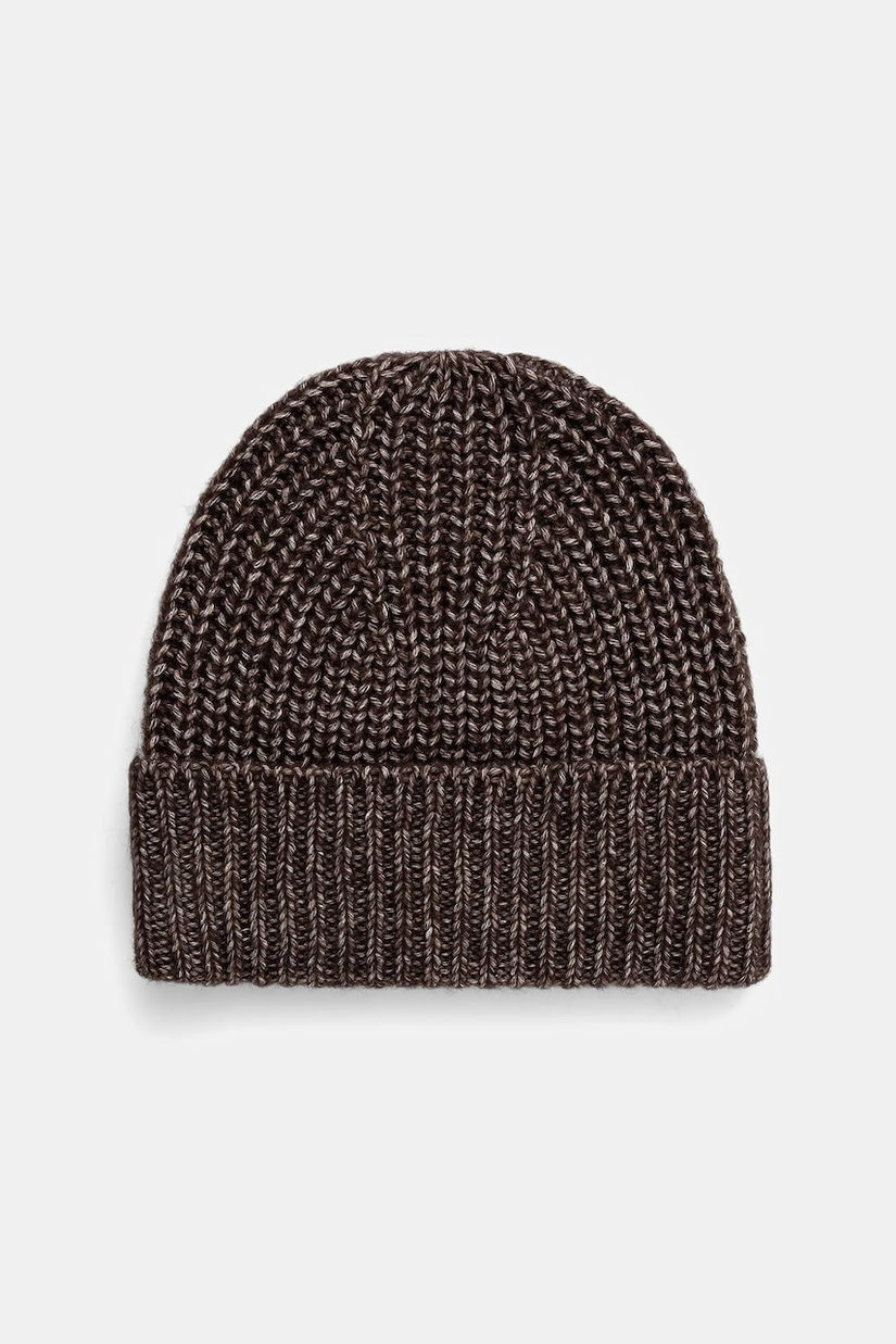 Sisley pălărie din amestec de lână culoarea maro, 1H5BLA00K