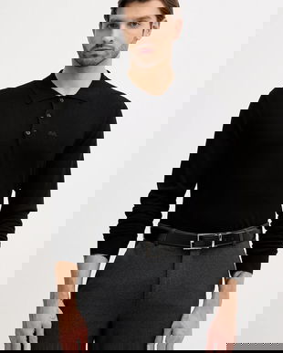 Lindbergh pulover culoarea bleumarin, light, 30-800144