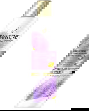 SHORT LIFE - Sampon Hranitor pentru Par Uscat si Aspru - Pantene Pro-V Miracles Silky&amp;Glowing Shampoo, 300 ml