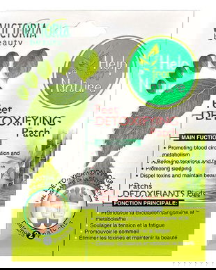 SHORT LIFE - Plasturi detoxifianti pentru picioare Help from Nature, 2 buc