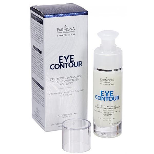 SHORT LIFE - Crema pentru Ochi cu Tripla Actiune si Efect de Netezire- Farmona Eye Contour Dermosmoothing Triple Active Eye Cream, 30 ml